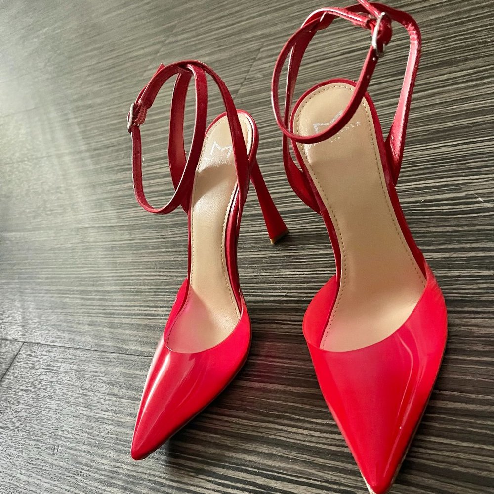 March Fisher, Serano Sculpted Heels, Medium Red